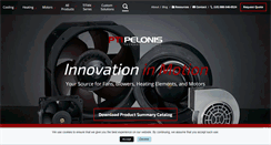 Desktop Screenshot of pelonistechnologies.com