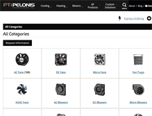 Tablet Screenshot of catalog.pelonistechnologies.com